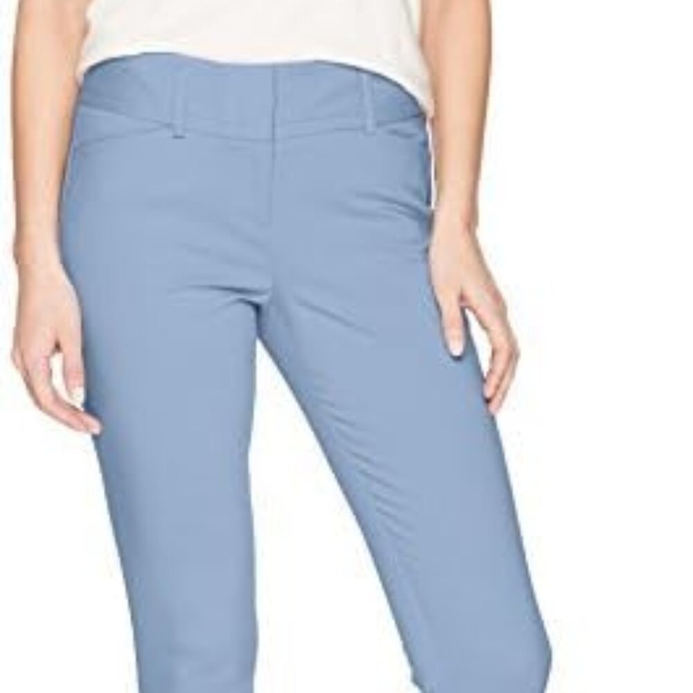 Ivanka Trump Women's Ankle Length Double Waist Band Compression Pant